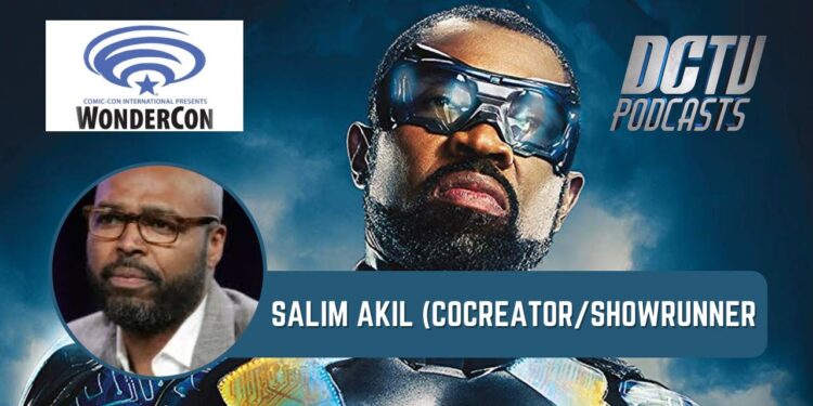 Black Lightning Interview WonderCon 2018: Salim Akil | DC TV Podcasts