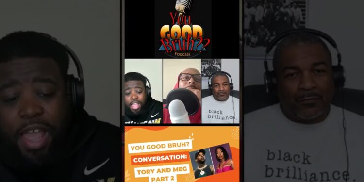 A number of black males noticed themselves in Tory Lanez #megantheestallion #torylanez #hiphop #podcast