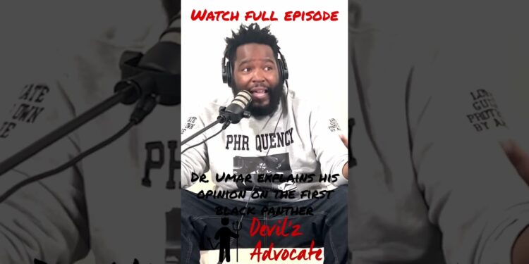 Dr. Umar Johnson explains his opinion at the FIRST Black Panther film.. FULL EPISODE ON PAGE ‼️‼️