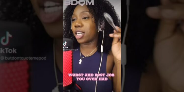 What’s the WORST activity you ever had 😂😭👀 #blackpodcast #podcasts #girltalk #adulting #jobs #comedy