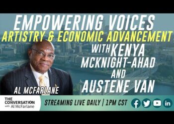 [REBROADCAST] Empowering Voices: Art & Economic Advancement w/ Kenya McKnight-Ahad & Austene Van