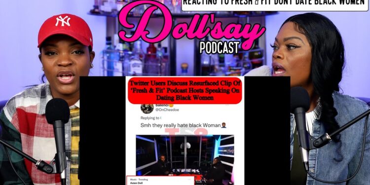 Reacting to Fresh And Fit Podcast Not Dating Black Women